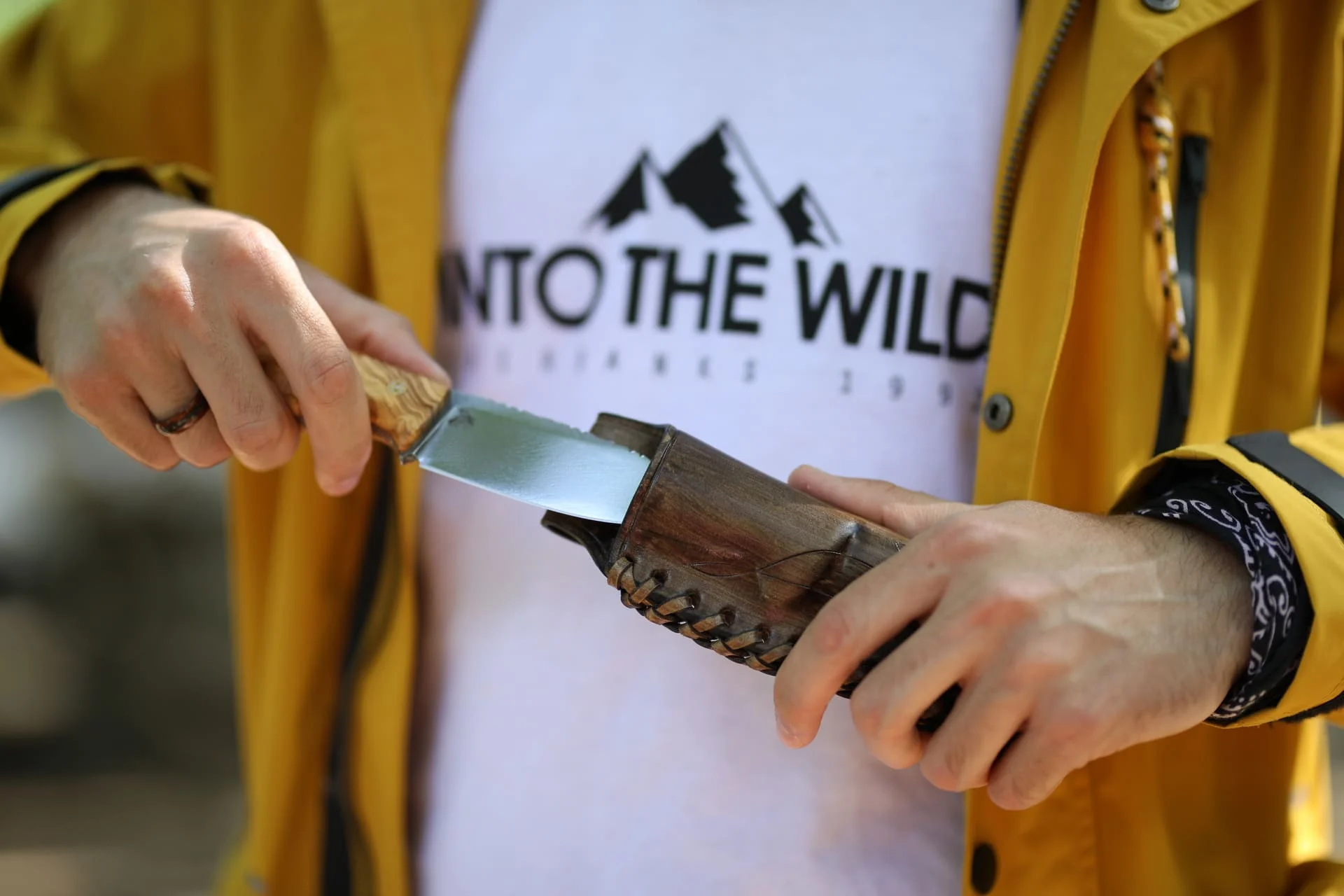 Nizam Knife atölyesinde el yapımı bıçak